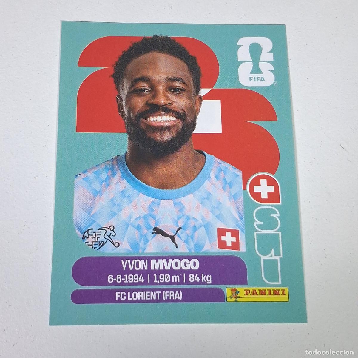 Football Stickers: B9 SUI3 SUI 3 YVON MVOGO SUIZA SWITZERLAND SUI MUNDIAL FIFA WORLD CUP 2026 STICKER PANINI