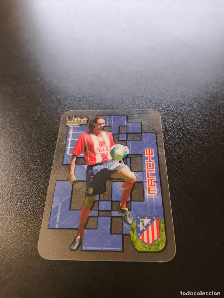 Football Stickers: 172 Maniche ATLETICO DE MADRID LIGA MUNDICROMO CRYSTALCARDS 2006 2007 06 07 NO PANINI ESTE