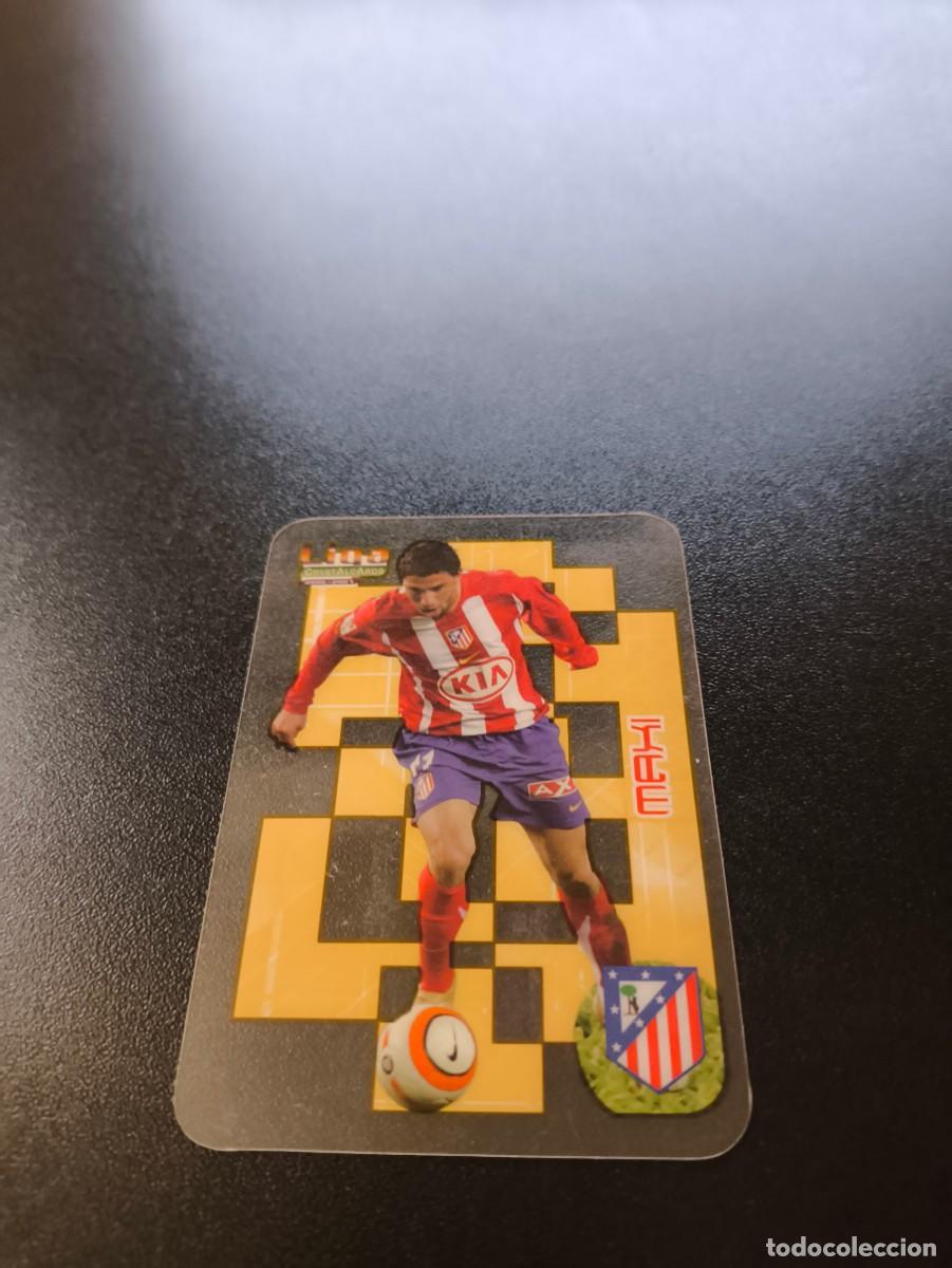 Football Stickers: 175 Maxi Rodr&iacute;guez ATLETICO DE MADRID LIGA MUNDICROMO CRYSTALCARDS 2006 2007 06 07 NO PANINI ESTE