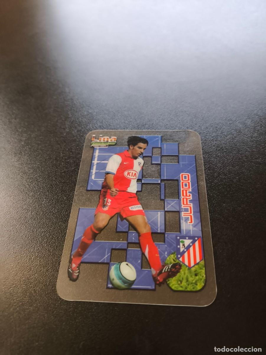Cromos de F&uacute;tbol: 176 Jurado ATLETICO DE MADRID LIGA MUNDICROMO CRYSTALCARDS 2006 2007 06 07 NO PANINI ESTE