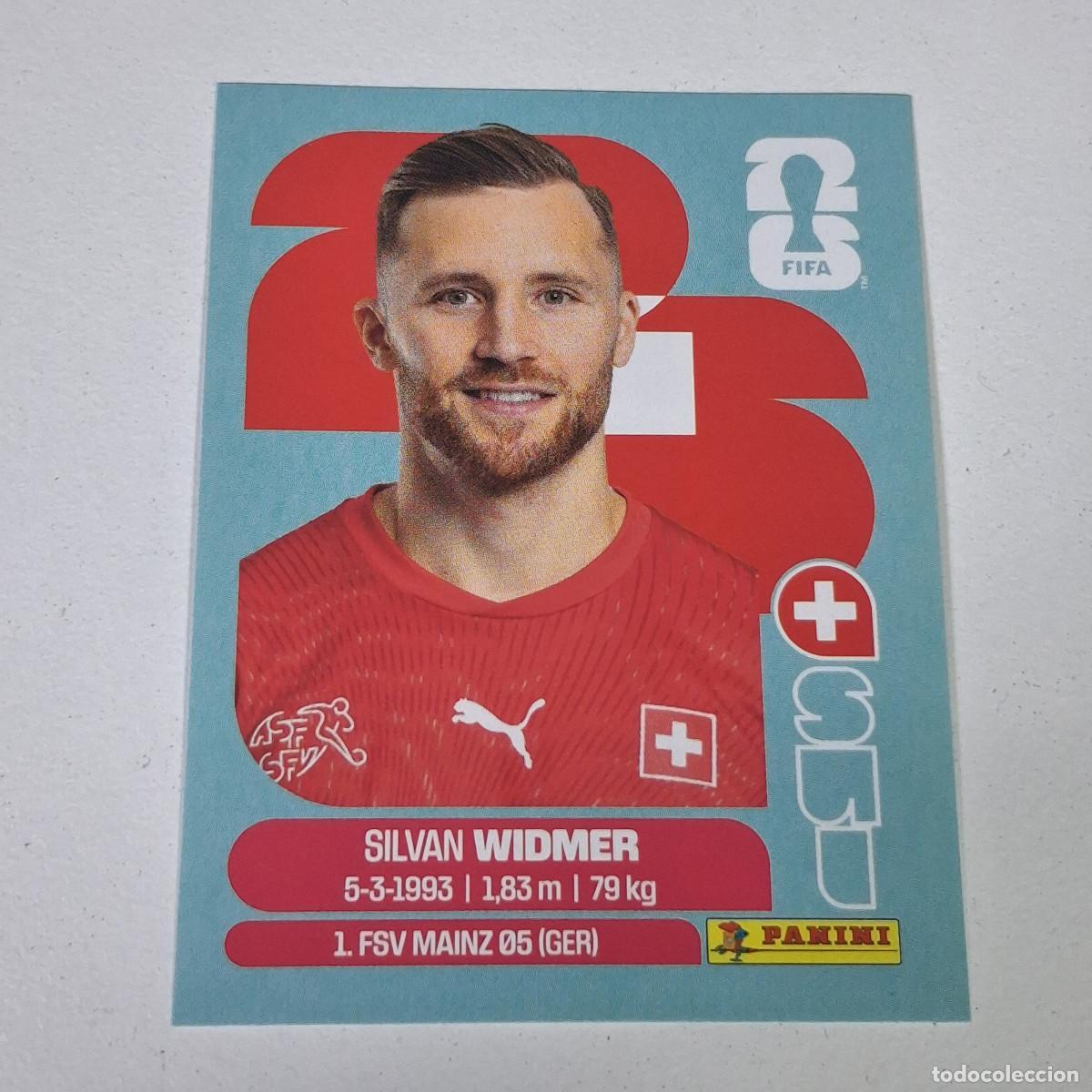 Cromos de F&uacute;tbol: B9 SUI8 SILVAN WIDMER 8 SUIZA SUI SWITZERLAND MUNDIAL FIFA WORLD CUP 2026 STICKER PANINI