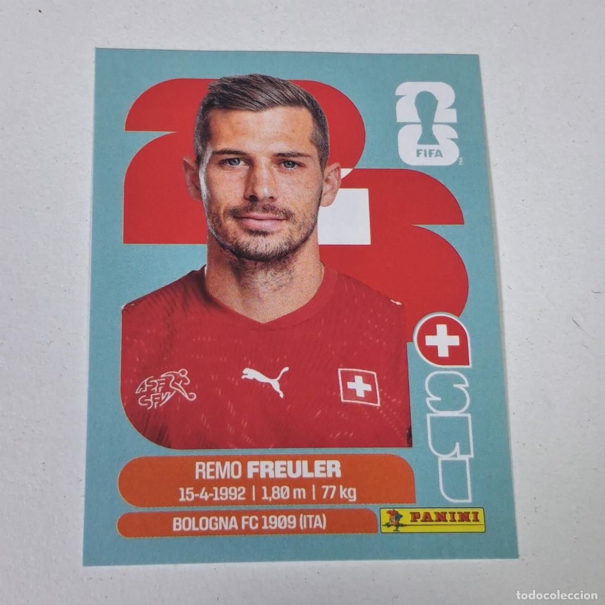Cromos de F&uacute;tbol: B9 SUI11 REMO FREULER 11 SUIZA SUI SWITZERLAND MUNDIAL FIFA WORLD CUP 2026 STICKER PANINI