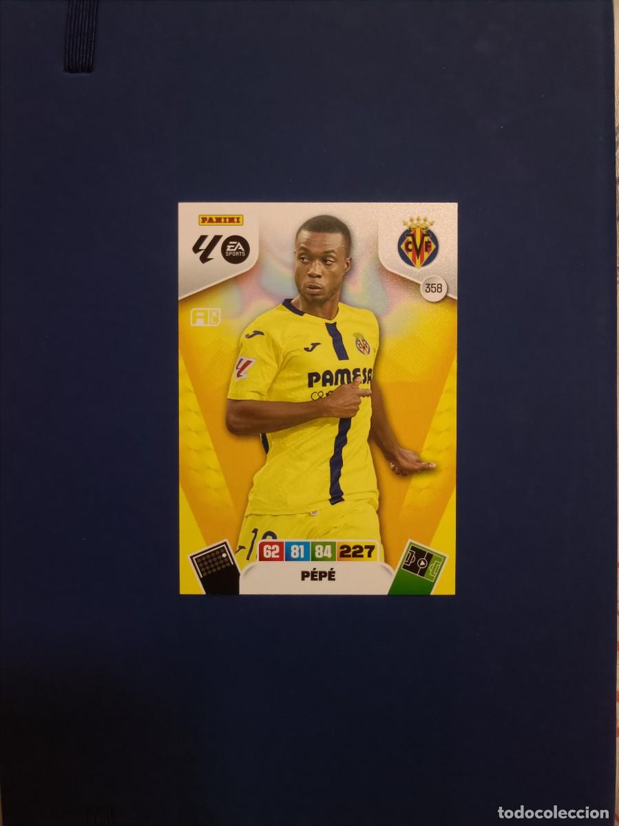 Cromos de F&uacute;tbol: 358 P&eacute;p&eacute; Adrenalyn XL 25 26 Villareal panini 2025 2026