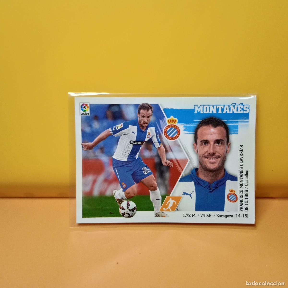 Cromos de F&uacute;tbol: EDICIONES ESTE 2015 2016 15 16 R.C.D ESPANYOL MANOTA&Ntilde;ES 16