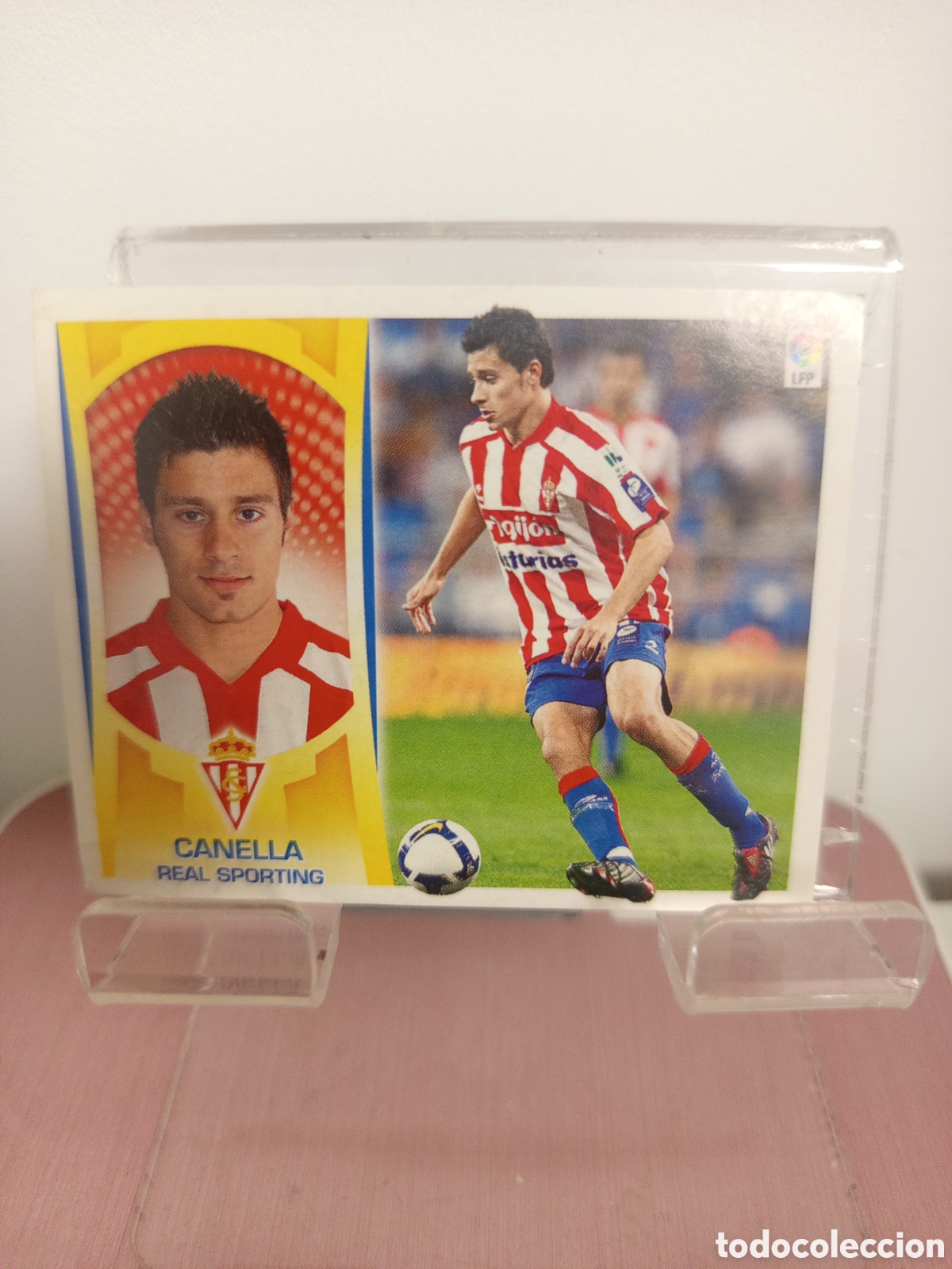 Cromos de F&uacute;tbol: ❇️ CROMO ⚽ JUAN PABLO SPORTING DE GIJ&Oacute;N LIGA LFP 09 10 2009 2010 ESTE SIN PEGAR PANINI ❇️