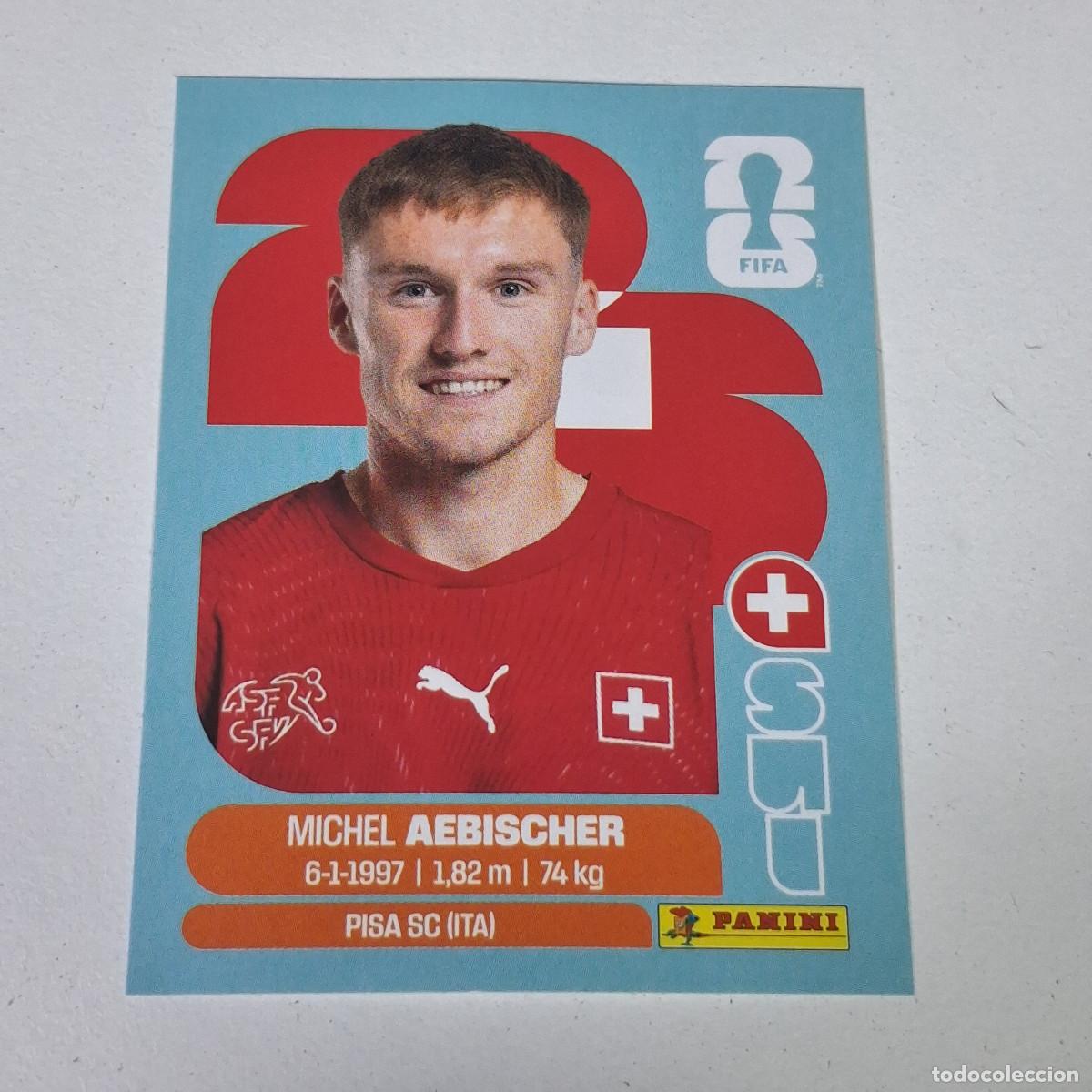Cromos de F&uacute;tbol: B9 SUI16 MICHEL AEBISCHER 16 SUIZA SUI SWITZERLAND MUNDIAL FIFA WORLD CUP 2026 STICKER PANINI