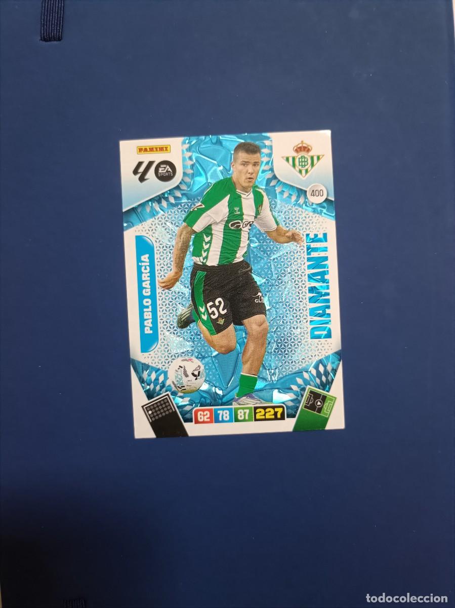 Football Stickers: 400 Pablo Garc&iacute;a diamante Adrenalyn XL 25 26 Real Betis Balompi&eacute; panini 2025 2026