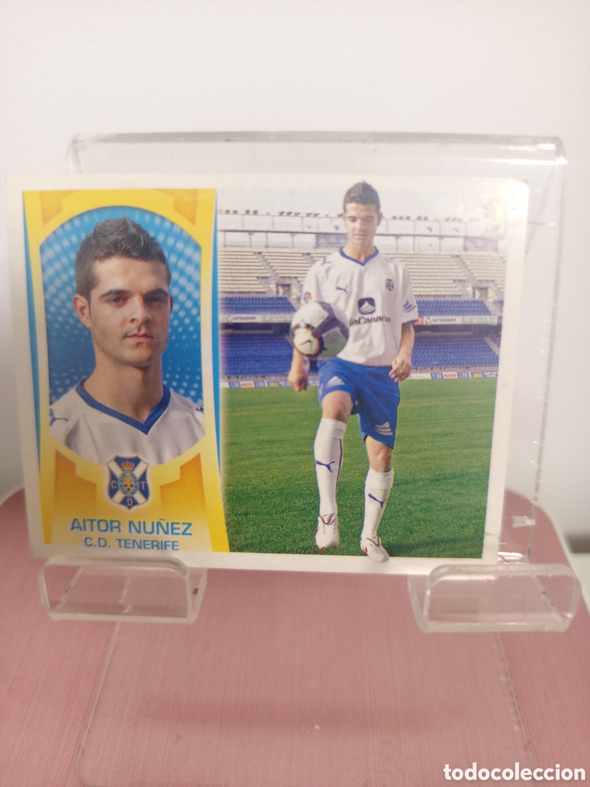 Cartes &agrave; collectionner de Football: ❇️ CROMO ⚽ AITOR N&Uacute;&Ntilde;EZ TENERIFE COLOCA LIGA LFP 09 10 2009 2010 ESTE SIN PEGAR PANINI ❇️