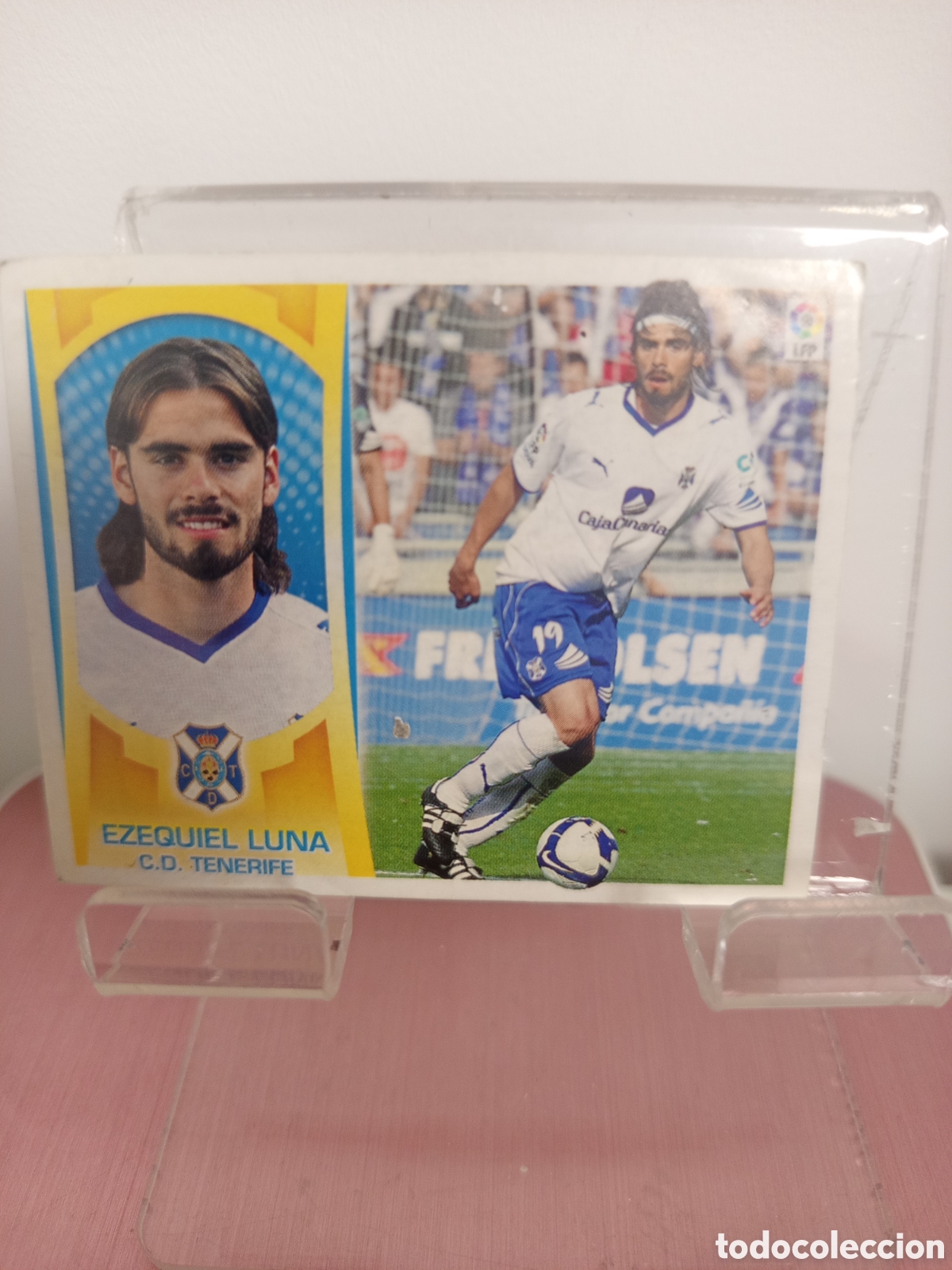 Cartes &agrave; collectionner de Football: ❇️ CROMO ⚽ EZEQUIEL LUNA TENERIFE LIGA LFP 09 10 2009 2010 ESTE SIN PEGAR PANINI ❇️