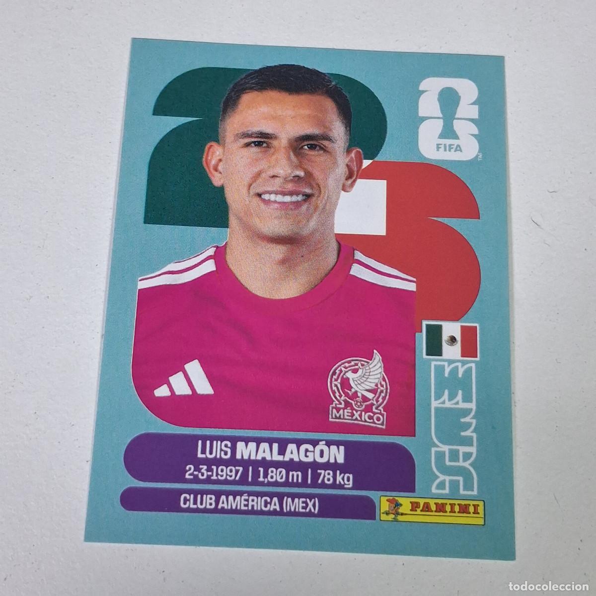 Cromos de F&uacute;tbol: B9 MEX2 LUIS MALAG&Oacute;N 2 M&Eacute;XICO MEX MUNDIAL FIFA WORLD CUP 2026 STICKER PANINI