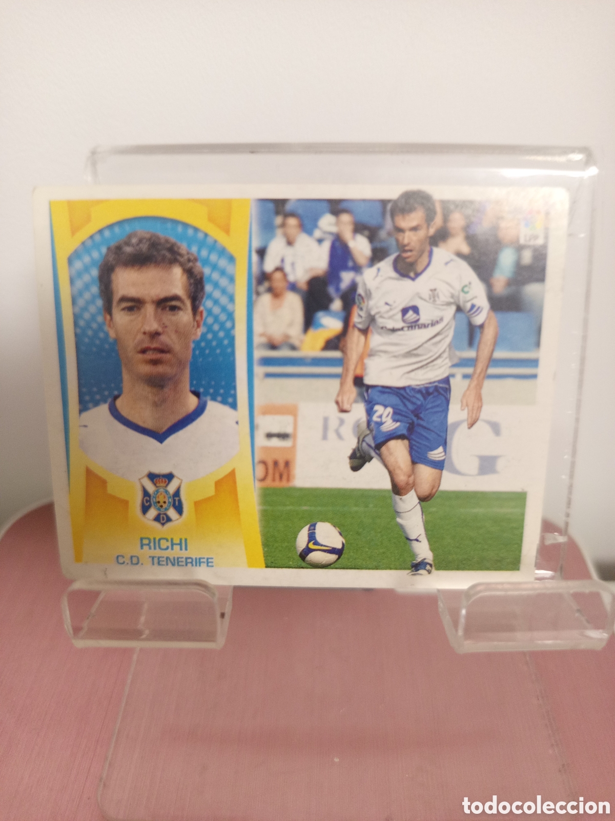 Cartes &agrave; collectionner de Football: ❇️ CROMO ⚽ RICHI TENERIFE LIGA LFP 09 10 2009 2010 ESTE SIN PEGAR PANINI ❇️