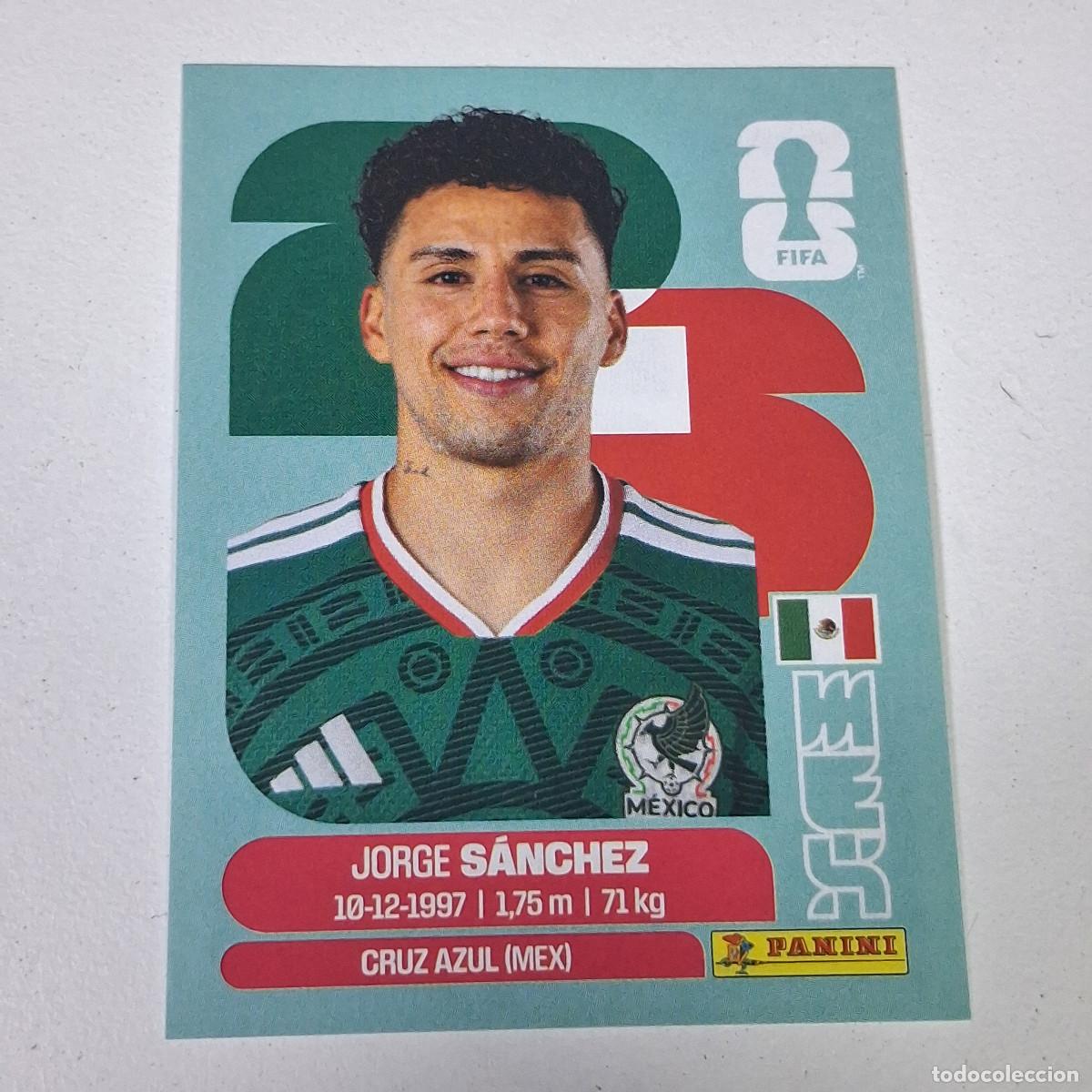 Football Stickers: B9 MEX 4 MEX4 JORGE SANCHEZ M&Eacute;XICO MUNDIAL FIFA WORLD CUP 2026 STICKER PANINI
