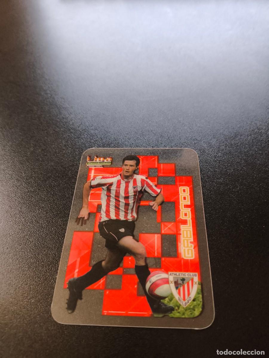 Football Stickers: 208 Gabilondo ATHLETIC DE BILBAO LIGA MUNDICROMO CRYSTALCARDS 2006 2007 06 07 NO PANINI ESTE