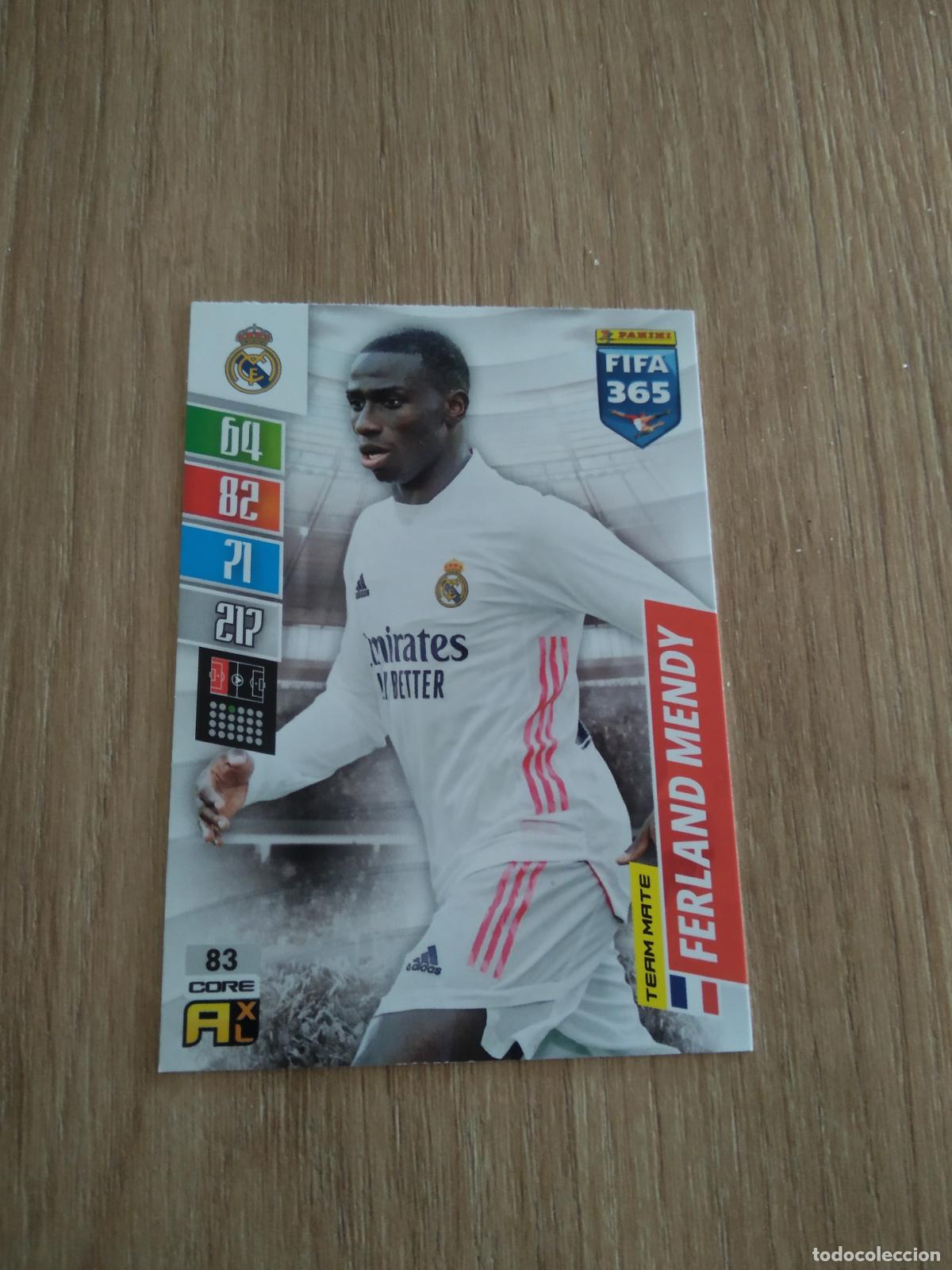 Fu&szlig;ball-Sticker: 83 MENDY REAL MADRID CROMO FUTBOL PANINI ADRENALYN 21-22 FIFA 365 2021-2022