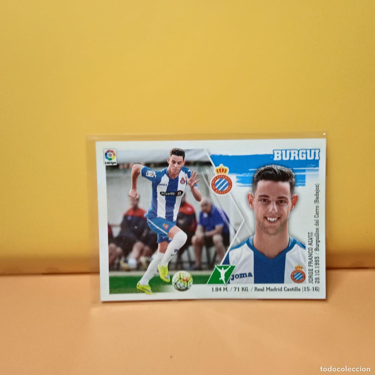 Fu&szlig;ball-Sticker: EDICIONES ESTE 2015 2016 15 16 R.C.D ESPANYOL BURGUI 19