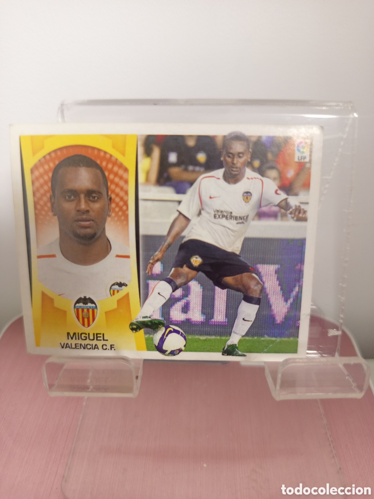 Figurine di Calcio: ❇️ CROMO ⚽ MIGUEL VALENCIA LIGA LFP 09 10 2009 2010 ESTE SIN PEGAR PANINI ❇️