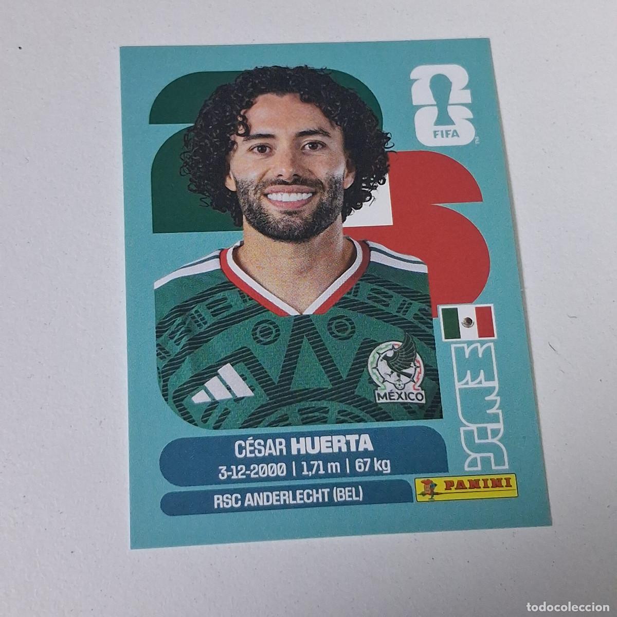 Figurine di Calcio: B9 MEX20 C&Eacute;SAR HUERTA 20 MUNDIAL FIFA WORLD CUP 2026 STICKER PANINI