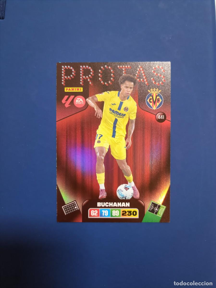 Figurine di Calcio: 441 Buchanan protas Adrenalyn XL 25 26 Villareal panini 2025 2026