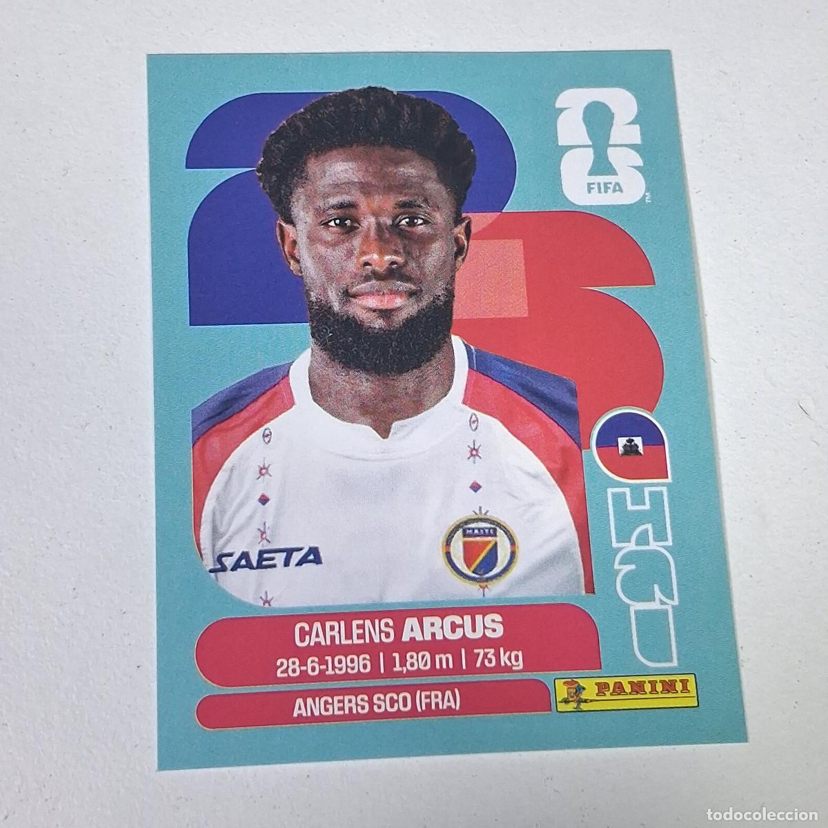 Cartes &agrave; collectionner de Football: B9 HAI3 CARLENS ARCUS 3 HAITI HAI MUNDIAL FIFA WORLD CUP 2026 STICKER PANINI