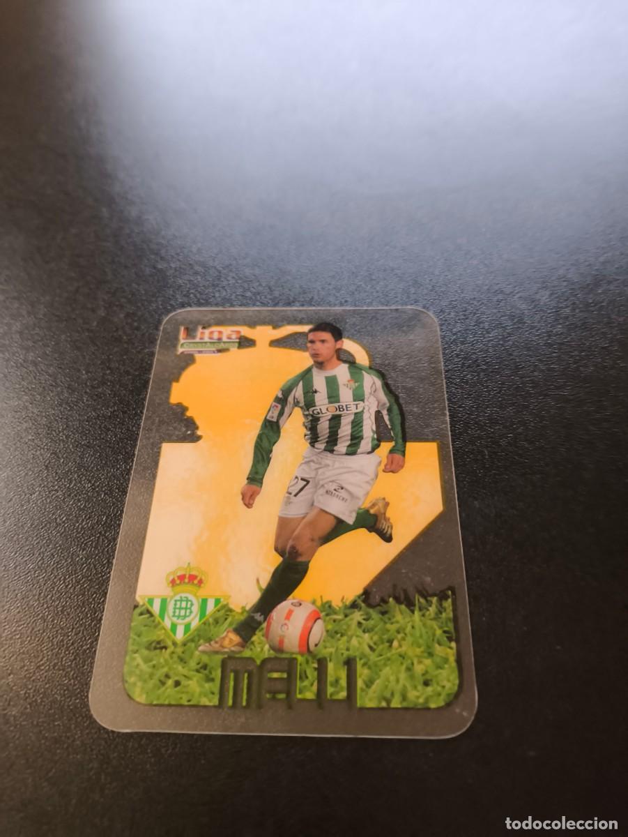 Cartes &agrave; collectionner de Football: 240 Melli REAL BETIS LIGA MUNDICROMO CRYSTALCARDS 2006 2007 06 07 NO PANINI ESTE