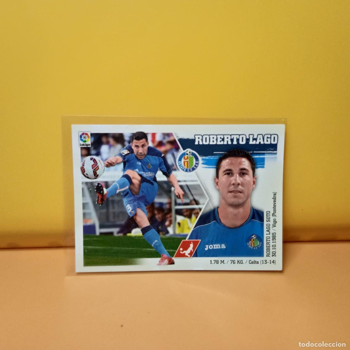 Cartes &agrave; collectionner de Football: EDICIONES ESTE 2015 2016 15 16 GETAFE C.F ROBERTO LAGO 9