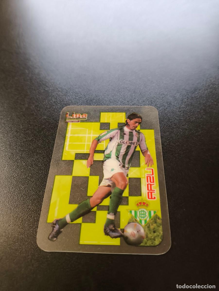 Cartes &agrave; collectionner de Football: 246 Arzu REAL BETIS LIGA MUNDICROMO CRYSTALCARDS 2006 2007 06 07 NO PANINI ESTE