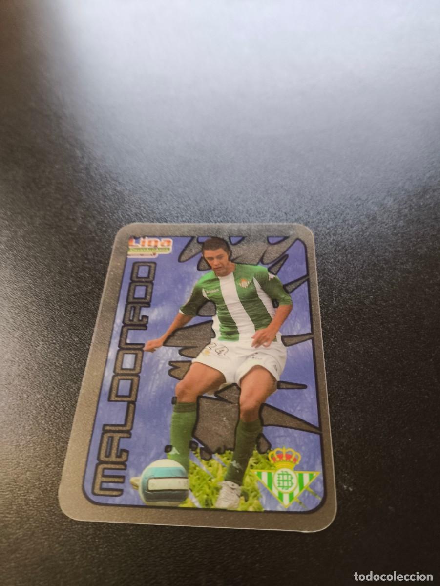 Cartes &agrave; collectionner de Football: 249 Maldonado REAL BETIS LIGA MUNDICROMO CRYSTALCARDS 2006 2007 06 07 NO PANINI ESTE