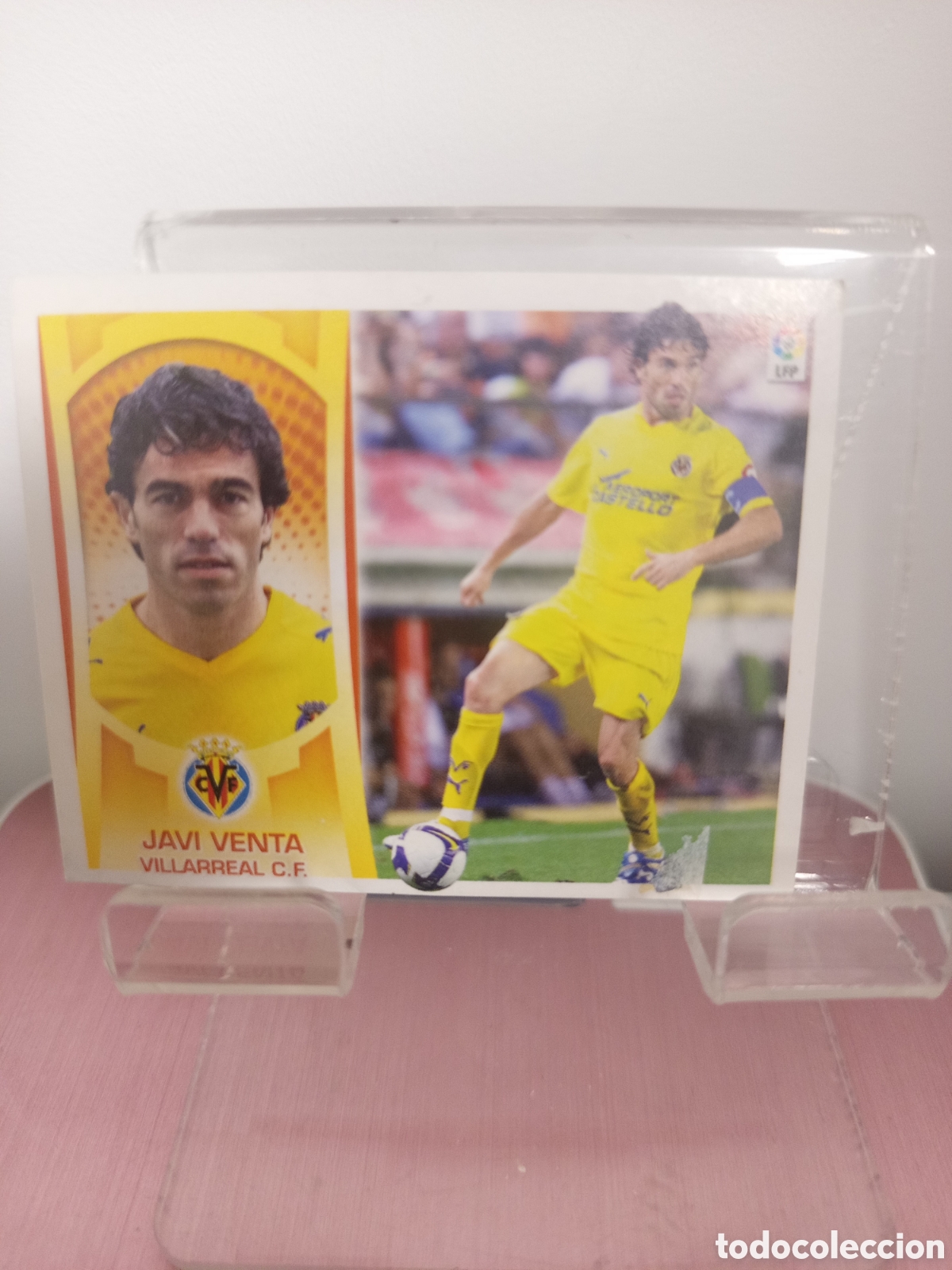 Cartes &agrave; collectionner de Football: ❇️ CROMO ⚽ JAVI VENTA VILLARREAL LIGA LFP 09 10 2009 2010 ESTE SIN PEGAR PANINI ❇️
