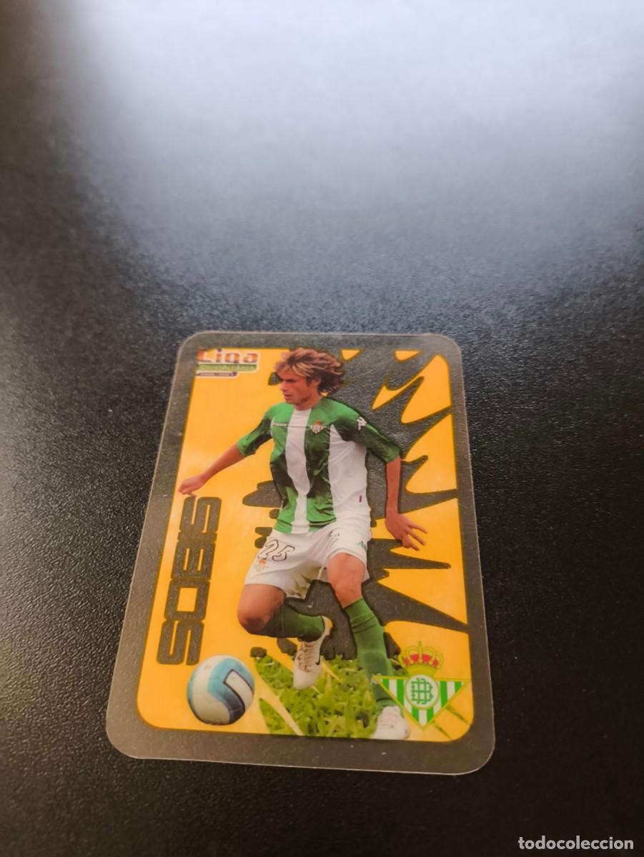 Cartes &agrave; collectionner de Football: 252 Sobis REAL BETIS LIGA MUNDICROMO CRYSTALCARDS 2006 2007 06 07 NO PANINI ESTE