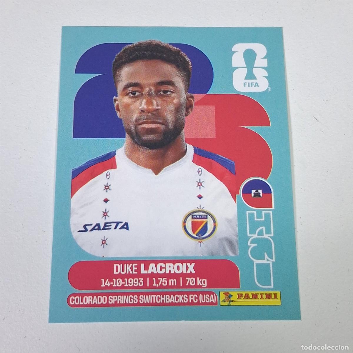 Fu&szlig;ball-Sticker: B9 HAI7 HAI 7 LACROIX DUKE HAITI HAI MUNDIAL FIFA WORLD CUP 2026 STICKER PANINI