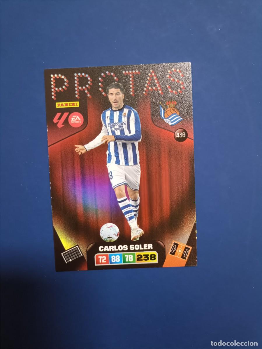 Fu&szlig;ball-Sticker: 436 Carlos Soler protas Adrenalyn XL 25 26 Real Sociedad panini 2025 2026