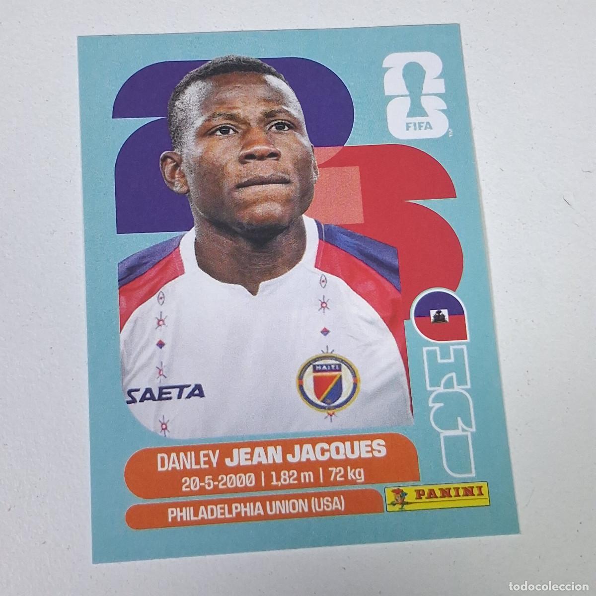 Cromos de Futebol: B9 HAI11 DANLEY JEAN JACQUES 11 HAIT&Iacute; HAI MUNDIAL FIFA WORLD CUP 2026 STICKER PANINI