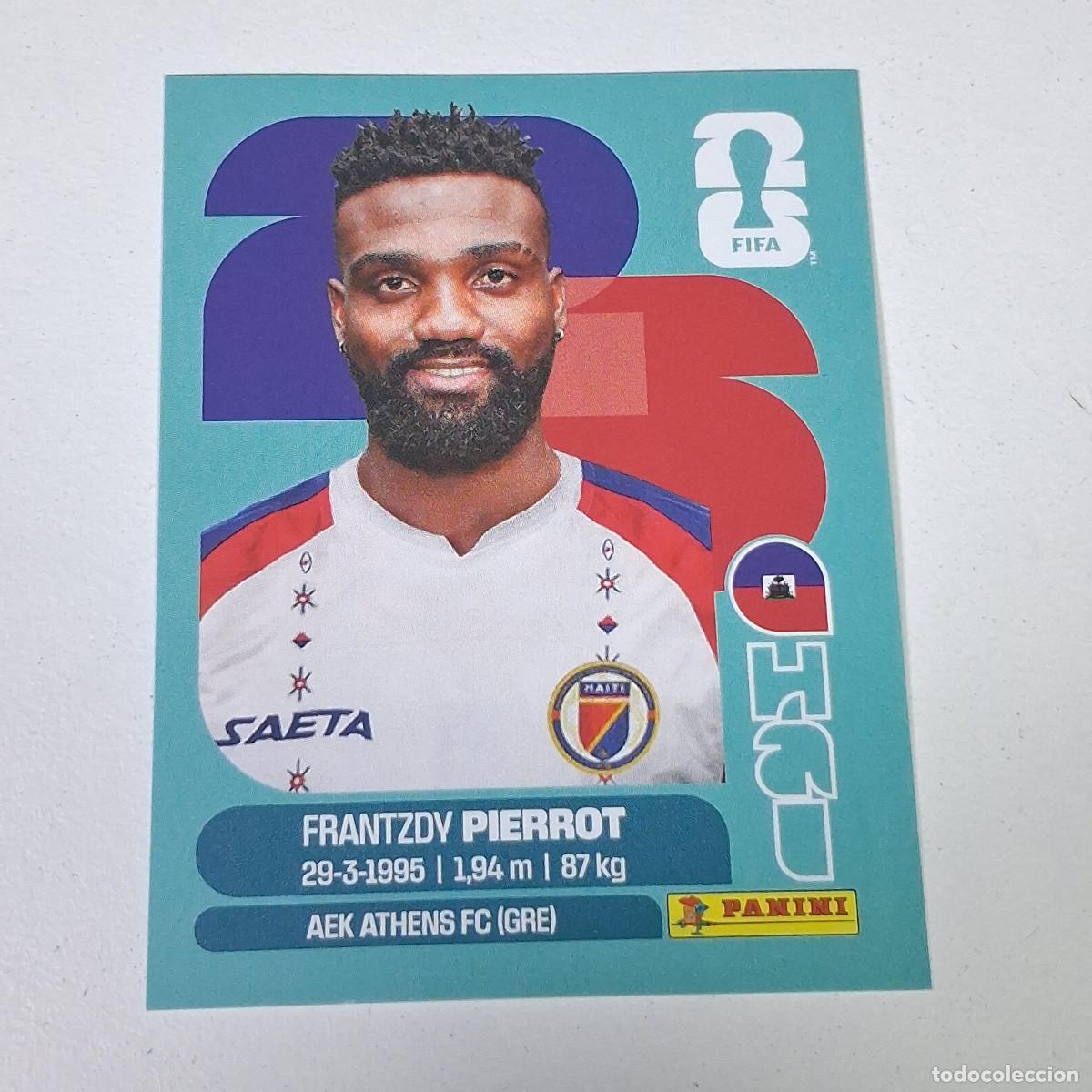Cromos de Futebol: B9 HAI20 FRANTZDY PIERROT 20 HAITI HAI MUNDIAL FIFA WORLD CUP 2026 STICKER PANINI