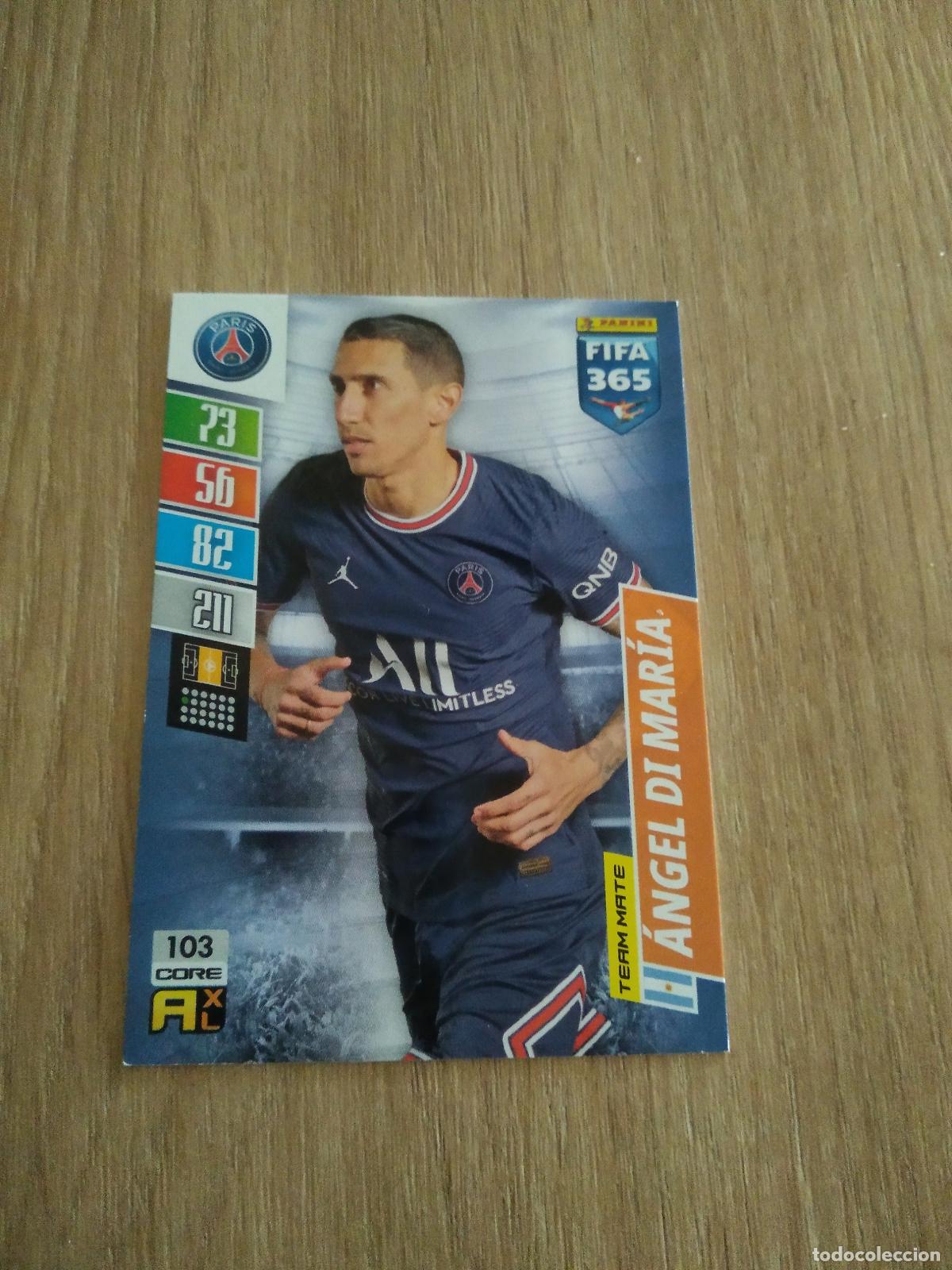 Cromos de Futebol: 103 DI MARIA PARIS SAINT GERMAIN CROMO FUTBOL PANINI ADRENALYN 21-22 FIFA 365 2021-2022