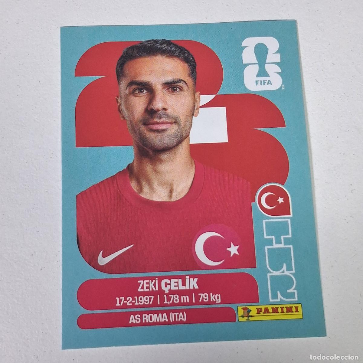 Cromos de Futebol: B9 TUR4 ZEKİ &Ccedil;ELİK 4 TURQU&Iacute;A TURQUEY TUR MUNDIAL FIFA WORLD CUP 2026 STICKER PANINI
