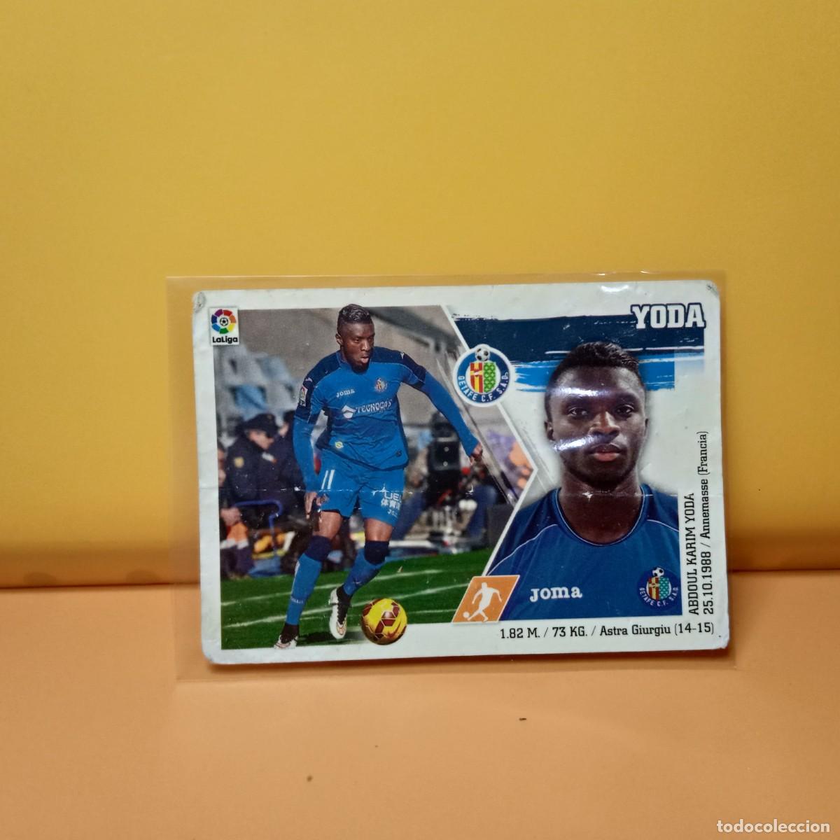 Cromos de Futebol: EDICIONES ESTE 2015 2016 15 16 GETAFE C.F YODA 16