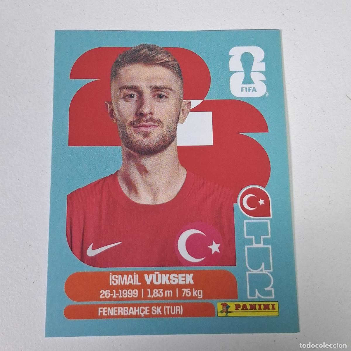 Cromos de Futebol: B9 TUR10 İSMAİL Y&Uuml;KSEK 10 TURQU&Iacute;A TURQUEY TUR MUNDIAL FIFA WORLD CUP 2026 STICKER PANINI
