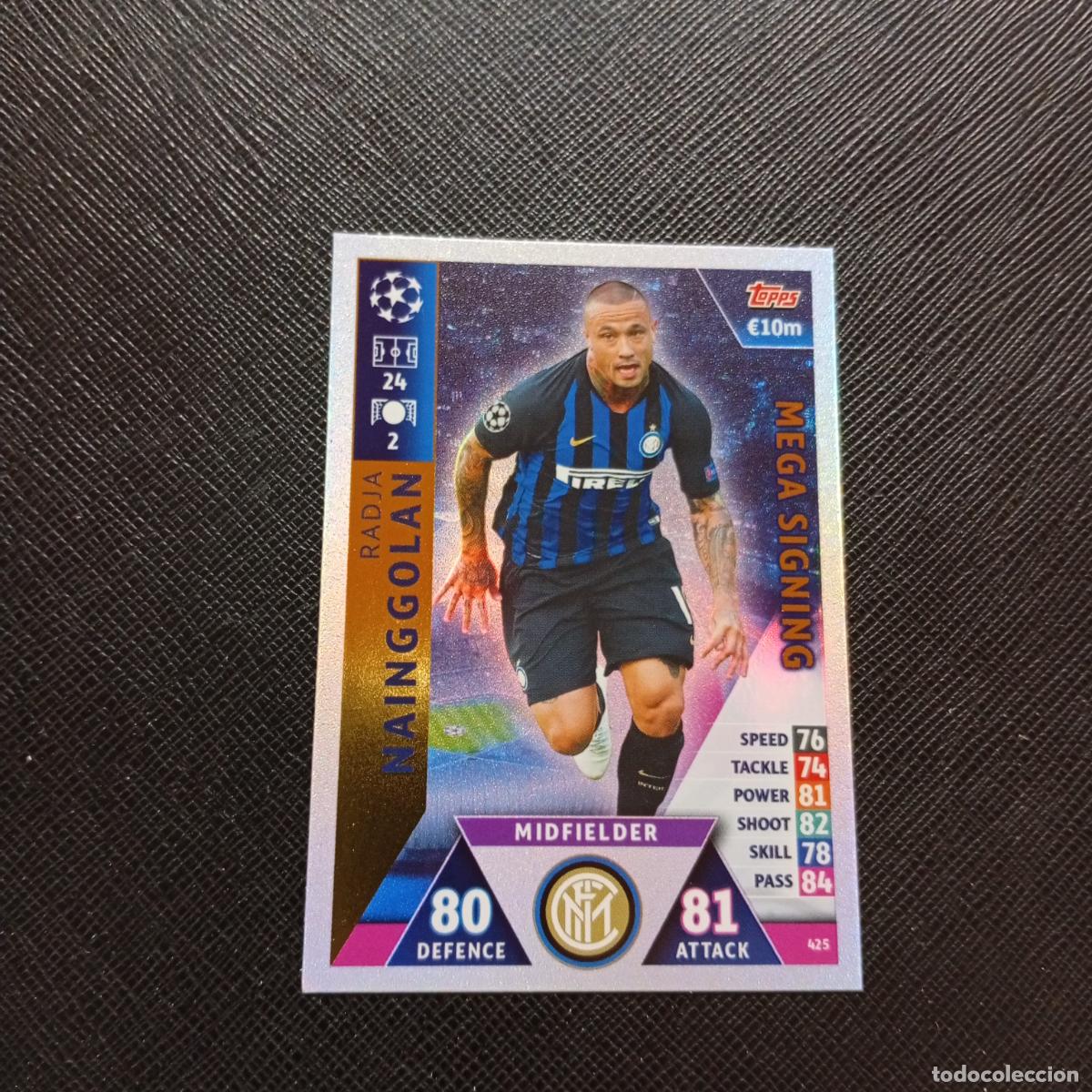 Cromos de Futebol: 425 NAINGGOLAN INTER MILAN TOPPS MATCH ATTAX 2018 2019 FUTBOL 18 19 - (MD2002-2) PG34