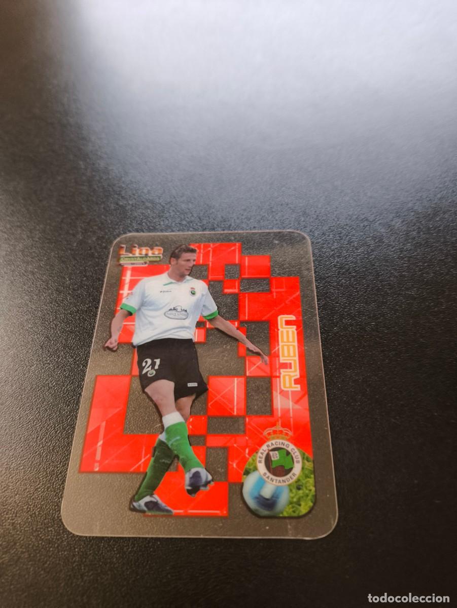 Fu&szlig;ball-Sticker: 297 Ruben RACING DE SANTANDER LIGA MUNDICROMO CRYSTALCARDS 2006 2007 06 07 NO PANINI ESTE