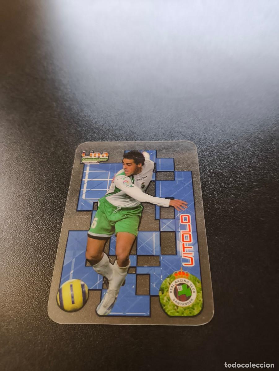 Fu&szlig;ball-Sticker: 299 Vitolo RACING DE SANTANDER LIGA MUNDICROMO CRYSTALCARDS 2006 2007 06 07 NO PANINI ESTE