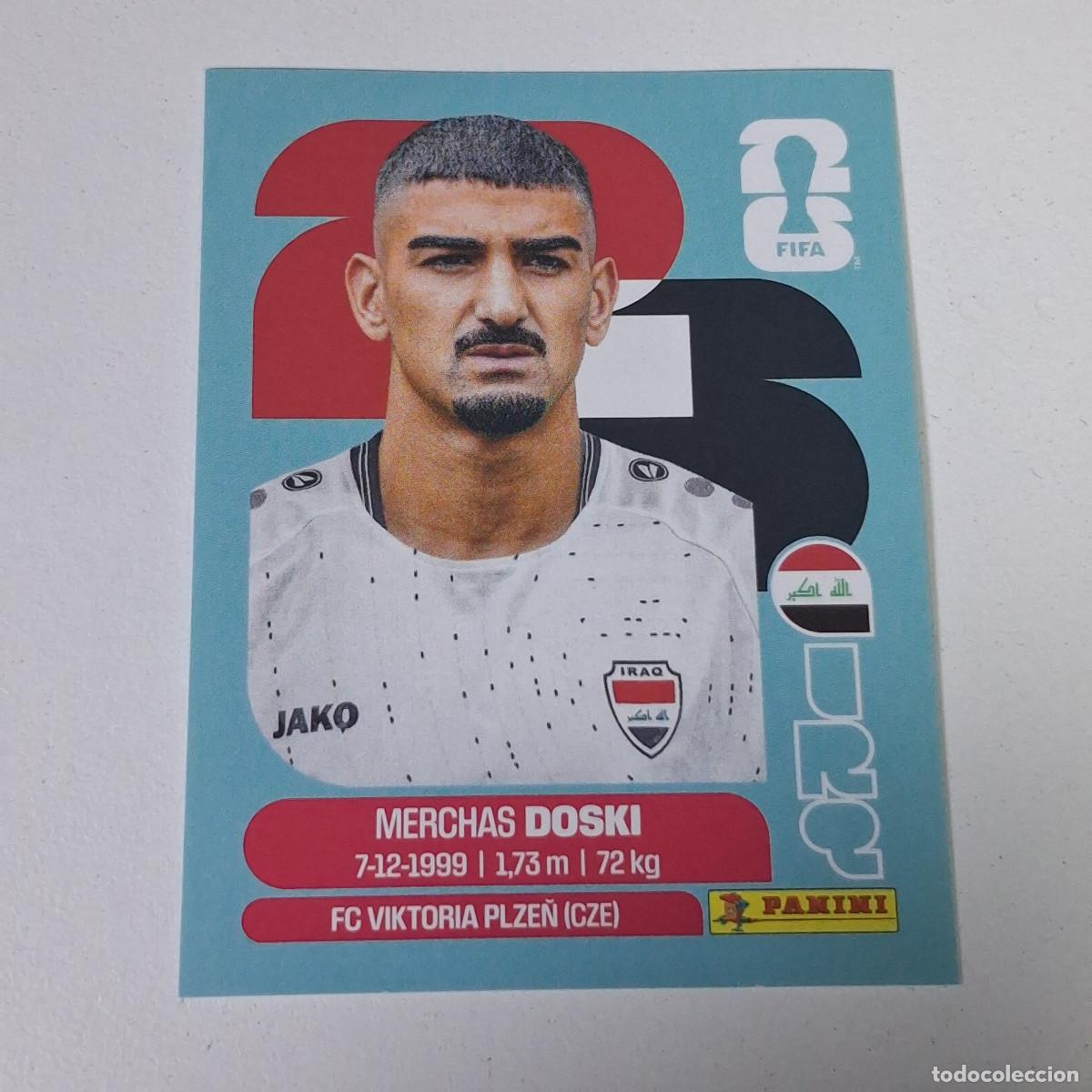 Fu&szlig;ball-Sticker: B9 IRQ6 MERCHAS DOSKI 6 IRAQ IRQ IRAK MUNDIAL FIFA WORLD CUP 2026 STICKER PANINI