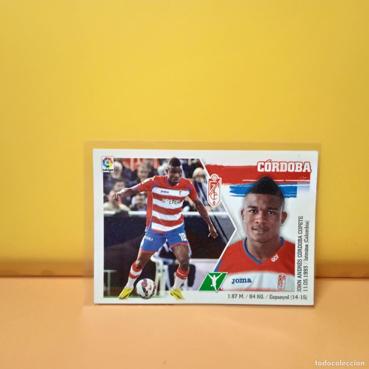 Fu&szlig;ball-Sticker: EDICIONES ESTE 2015 2016 15 16 GRANADA C.F C&Oacute;RDOBA 19