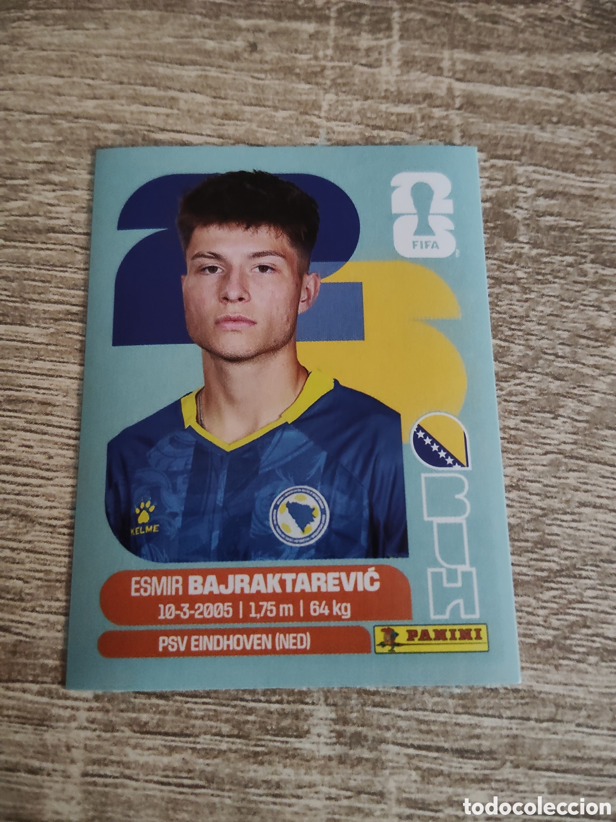 Fu&szlig;ball-Sticker: Panini mundial 2026 BIH 15 Esmir Bajraktarevic Bosnia Herzegovina