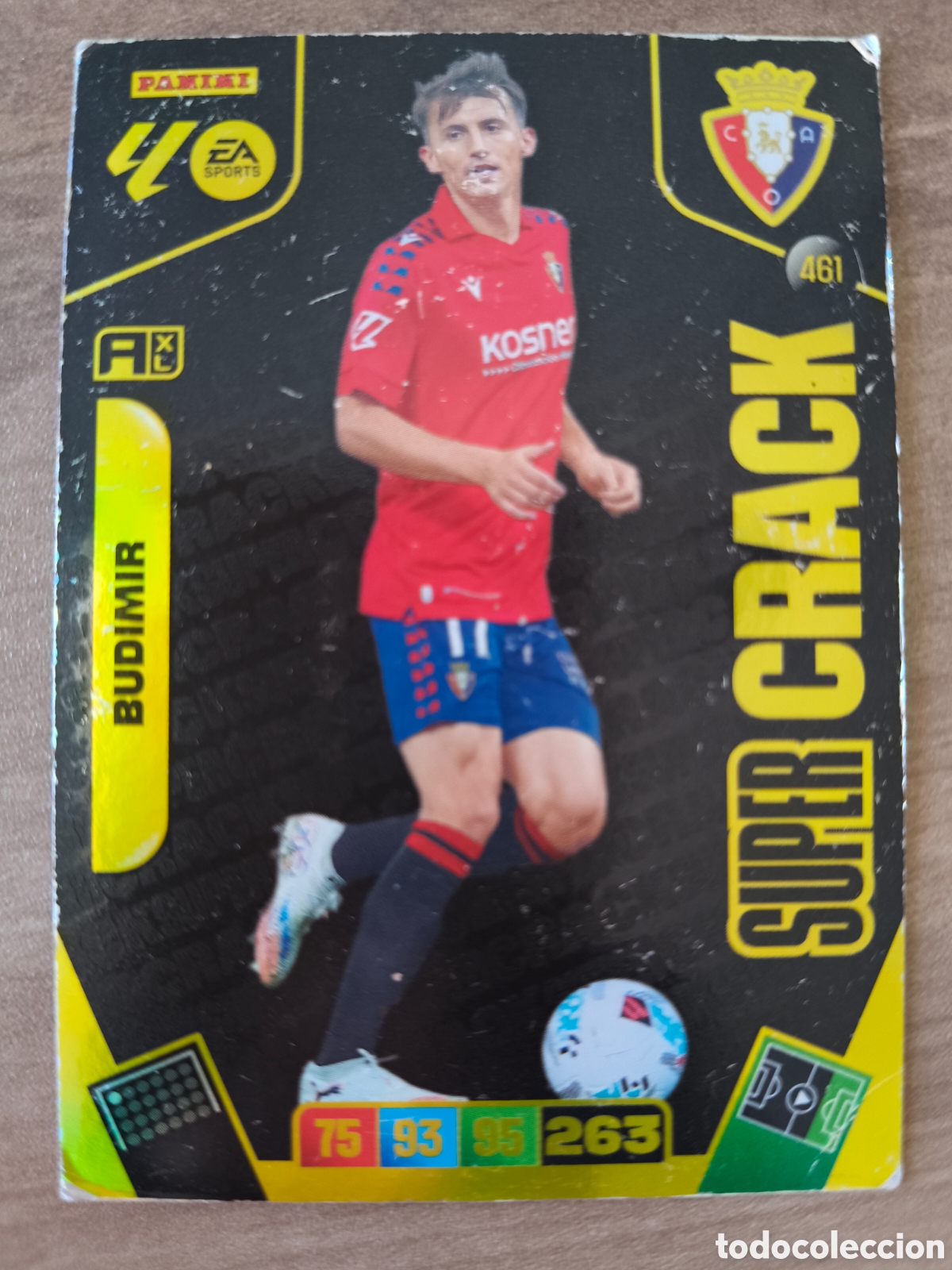 Fu&szlig;ball-Sticker: Super Crack Budimir 461 Osasuna Adrenalyn XL Liga 25 26