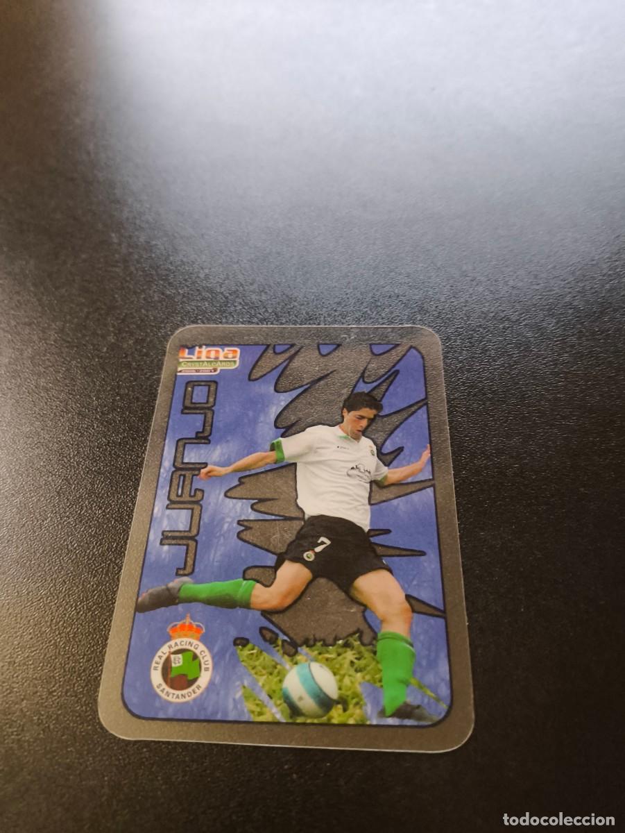 Fu&szlig;ball-Sticker: 304 Juanjo RACING DE SANTANDER LIGA MUNDICROMO CRYSTALCARDS 2006 2007 06 07 NO PANINI ESTE