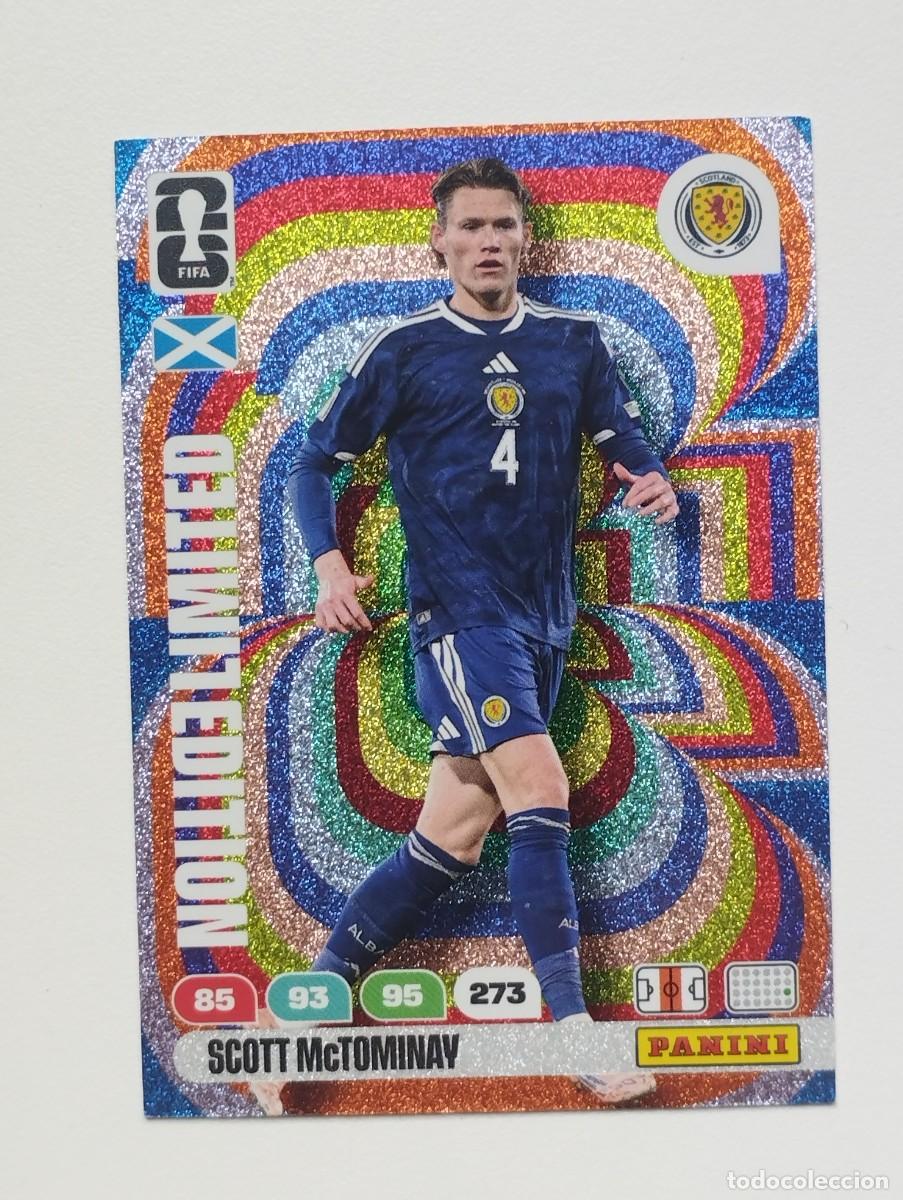 Cromos de F&uacute;tbol: CROMO CARD ADRENALYN MUNDIAL WORLD CUP LIMITED EDITION 2026 SCOTT McTOMINAY ESCOCIA
