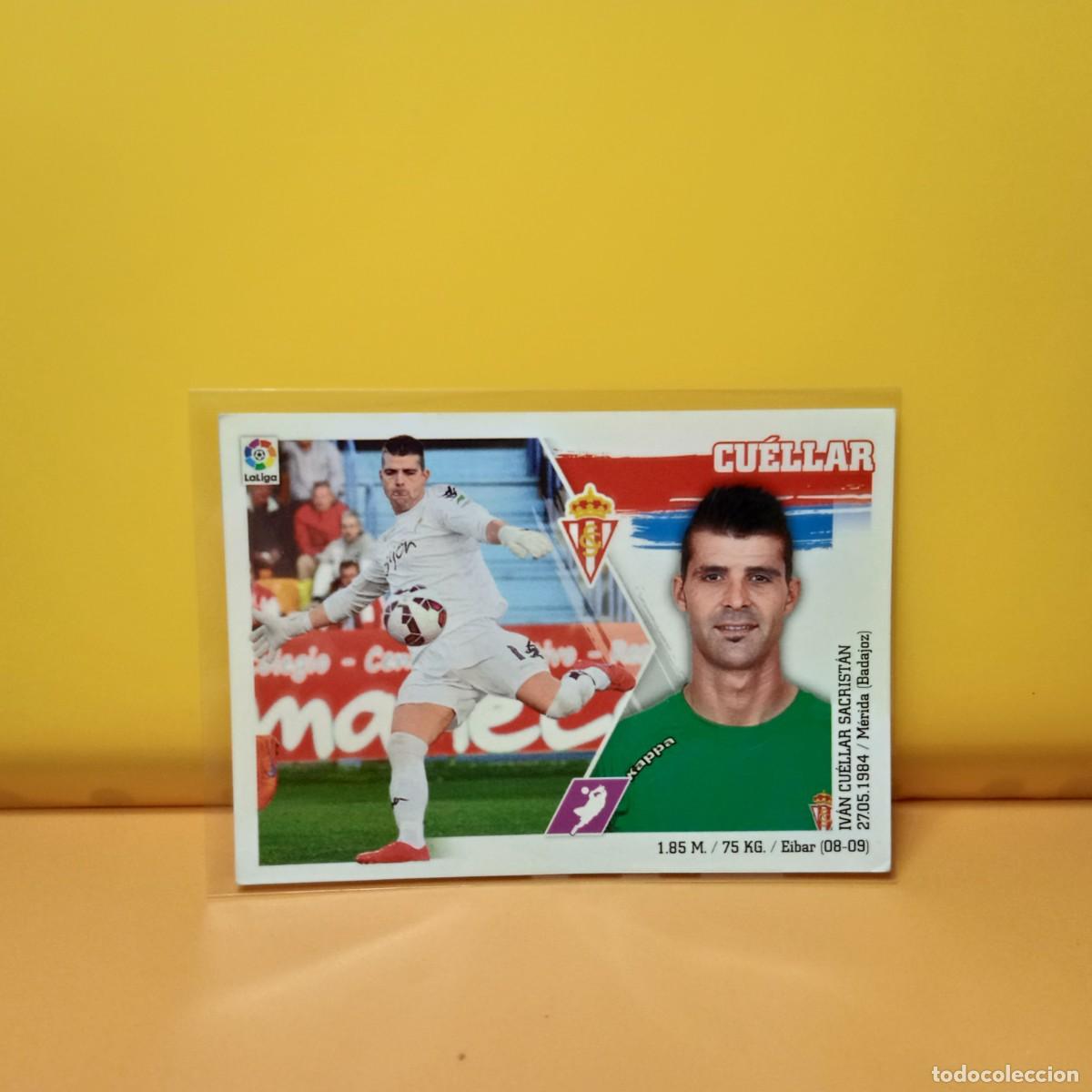 Cromos de F&uacute;tbol: EDICIONES ESTE 2015 2016 15 16 SPORTING DE GIJ&Oacute;N CU&Eacute;LLAR 3