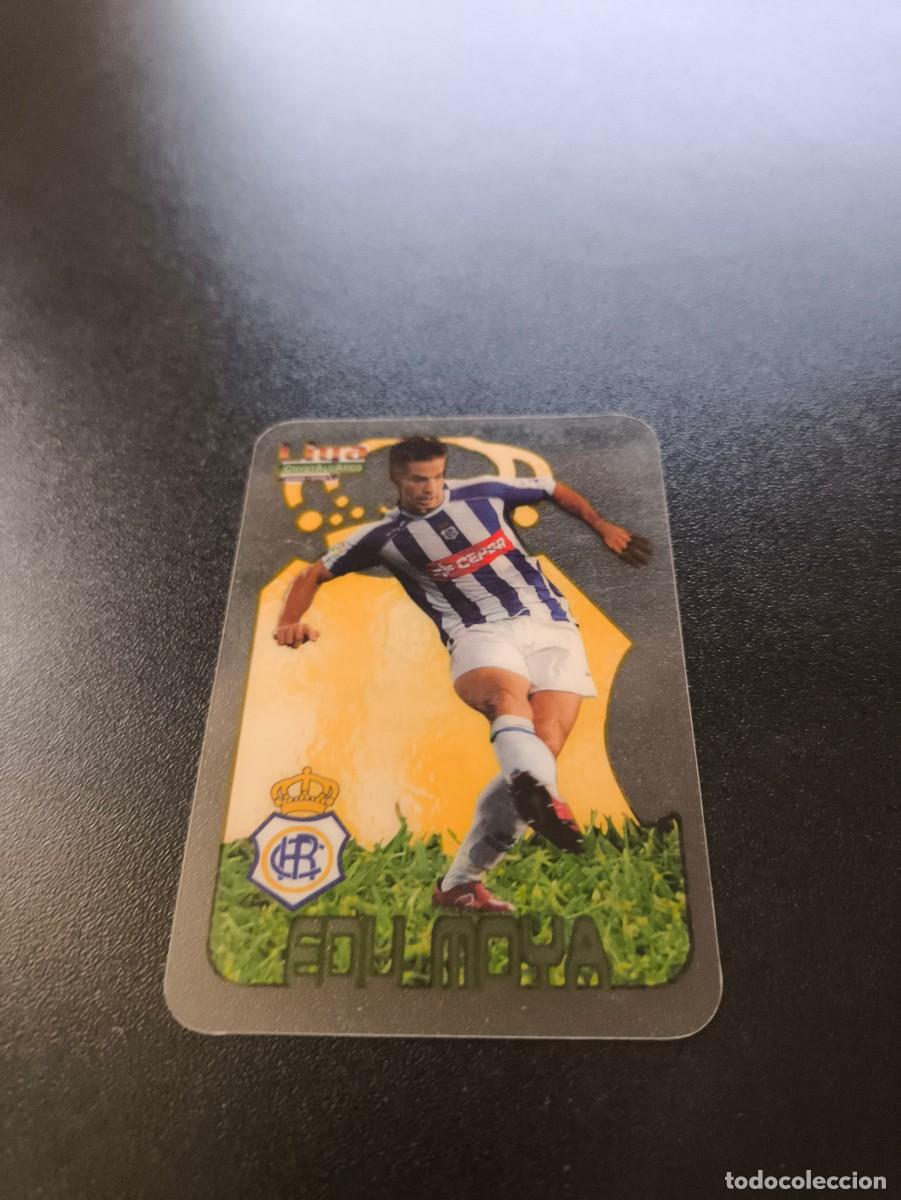 Cromos de F&uacute;tbol: 311 Edu Moya RECREATIVO DE HUELVA LIGA MUNDICROMO CRYSTALCARDS 2006 2007 06 07 NO PANINI ESTE