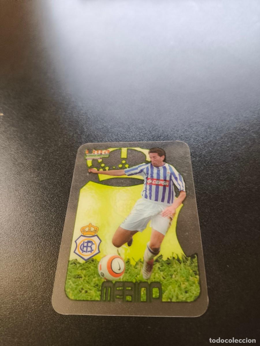 Cromos de F&uacute;tbol: 313 Merino RECREATIVO DE HUELVA LIGA MUNDICROMO CRYSTALCARDS 2006 2007 06 07 NO PANINI ESTE