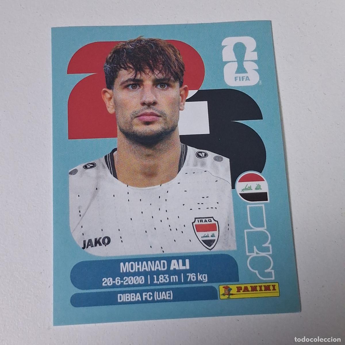 Cromos de F&uacute;tbol: B9 IRQ 20 IRQ20 MOHANAD ALI IRAQ IRQ MUNDIAL FIFA WORLD CUP 2026 STICKER PANINI